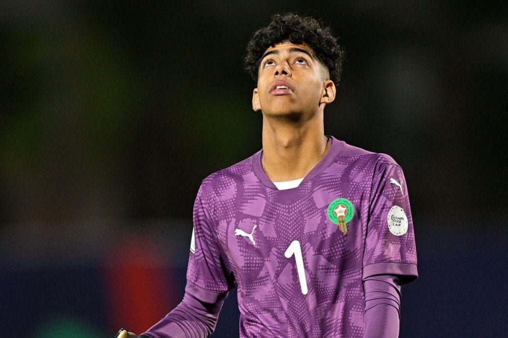 Chouaib Bellaarouch réalise un arrêt décisif lors de la séance de tirs au but contre le Mali en finale de la CAN U17 2025